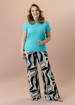 Blusa Eclipse turquesa na internet
