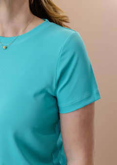 Blusa Eclipse turquesa - loja online