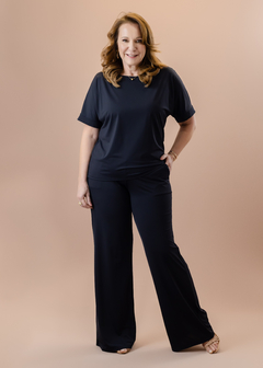 Blusa Petúnia preta - loja online