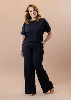 Blusa Petúnia preta - comprar online
