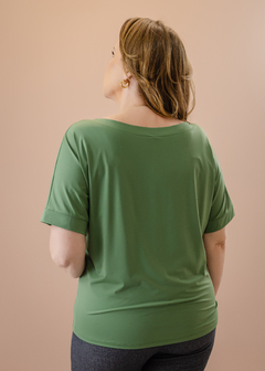 Blusa Petúnia verde oliva - loja online