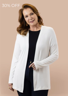Cardigan Mauá off white - comprar online