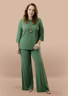 Imagem do Blusa Begônia verde oliva