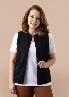 Colete Criciúma preto - comprar online