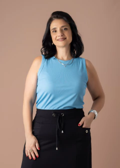 Regata Aura azul - Cleusa Boutique