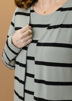 Cardigan Franca cinza - loja online