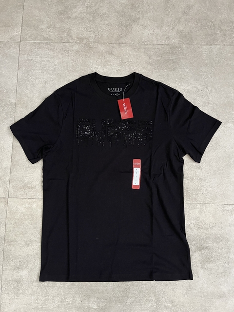 Remera negra STRASS | GUESS #0075