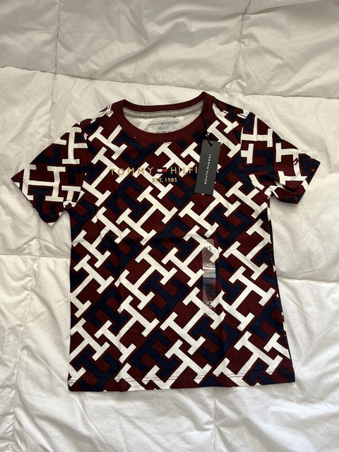 Remera TH bordo #K018