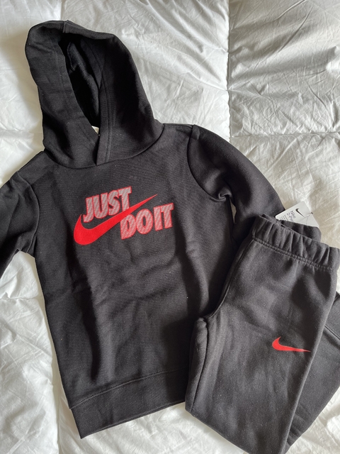 Conjunto 2 piezas Just Do It negro | NIKE #K089