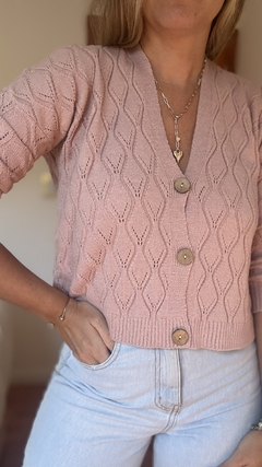 Cardigan Taipei Rosa - comprar online