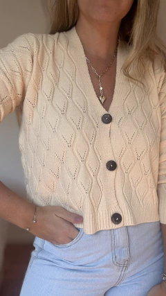 Cardigan Taipei Beige - comprar online