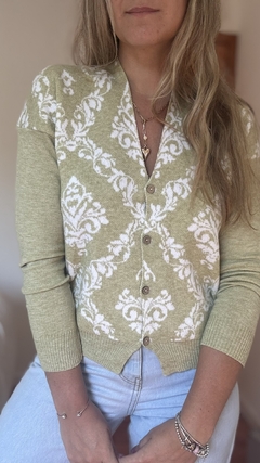 Cardigan Sinaloa Verde - comprar online