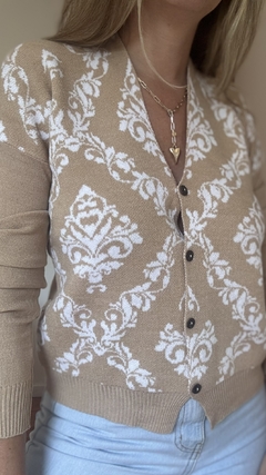 Cardigan Sinaloa Beige - comprar online