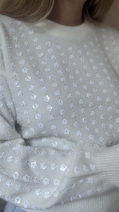Sweater Granada Blanco IMPORTADO - Catalina Indumentaria