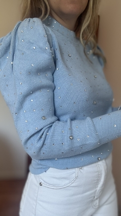 Sweater Cuenca Celeste IMPORTADO - comprar online