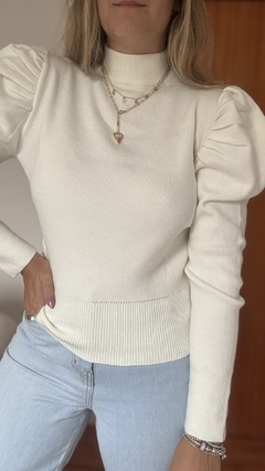 Sweater Panama Crema en internet