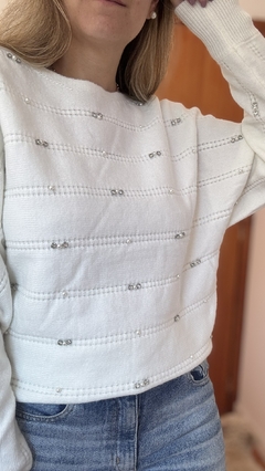 Sweater Fez Blanco IMPORTADO - Catalina Indumentaria