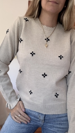 Sweater Rio beige IMPORTADO en internet