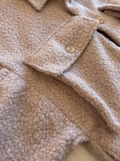 Camisaco Corderito Beige - tienda online