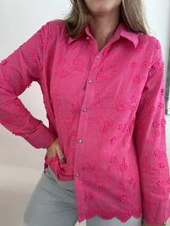 Camisa Esmeralda Fucsia IMPORTADA - comprar online