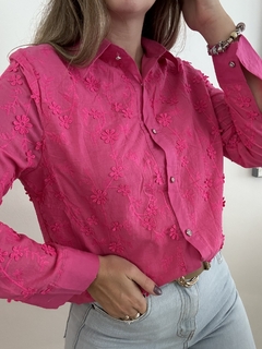 Camisa Esmeralda Fucsia IMPORTADA