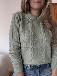 Sweater Verona Verde IMPORTADO - Catalina Indumentaria