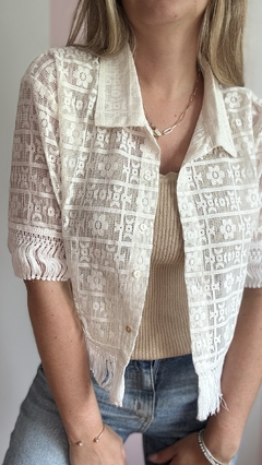 Camisa Karen Beige IMPORTADA - comprar online