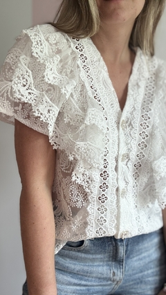 Camisa Pilar Blanca IMPORTADA en internet