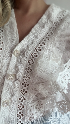 Camisa Pilar Blanca IMPORTADA - Catalina Indumentaria