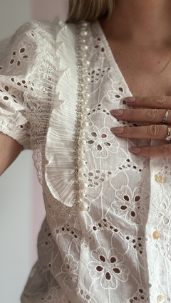 Camisa Mila Blanca IMPORTADA - comprar online