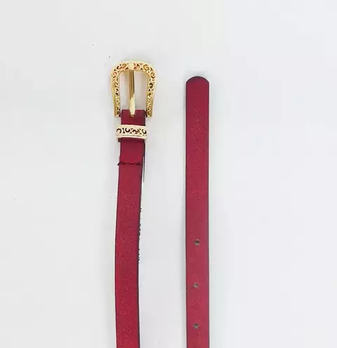 Cinto finito gamuzado bordo - comprar online