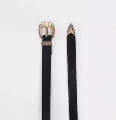 Cinto labrado negro - comprar online