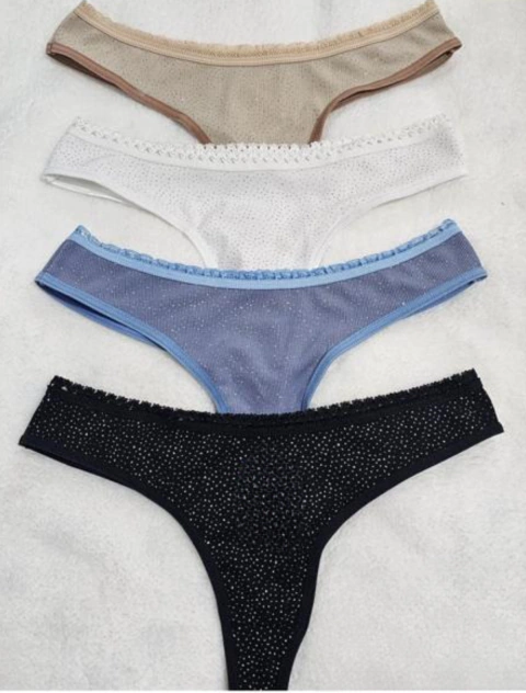 PACK X3 BOMBACHAS LESS BRILLOSA DE MORLEY