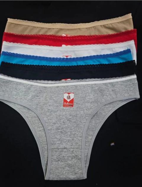 PACK X3 BOMBACHAS VEDETINA EN ALGODON CON LYCRA