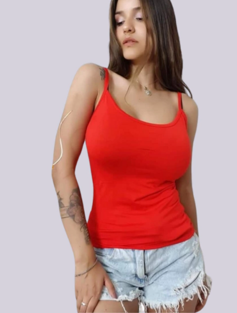 MUSCULOSA BRETEL BASICO EN MODAL MA - comprar online