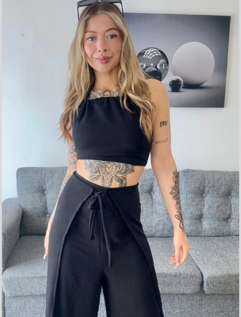 CONJUNTO BAHIA TOP Y PANTALON ENVOLVENTE EN CEY PA - comprar online