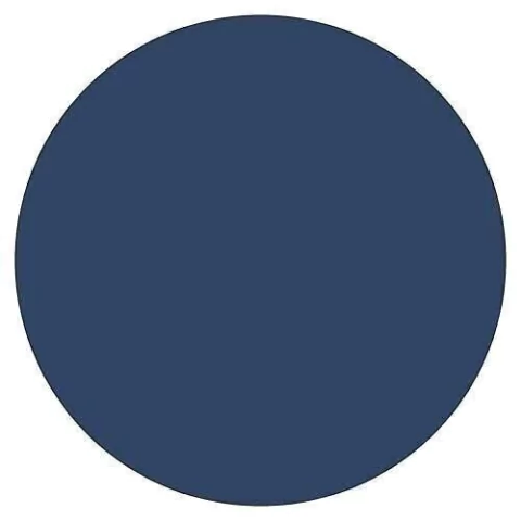 INDIVIDUAL CIRCULAR LISO AZUL OSCURO