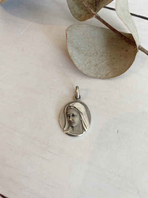 Medalla Virgen Medjugore (plata)