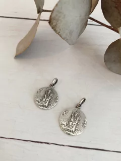 Medalla Escapulario (plata) - tienda online