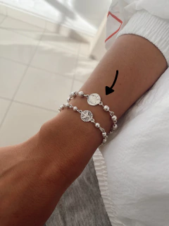 Pulsera decenario centro VN (plata) N5 - comprar online
