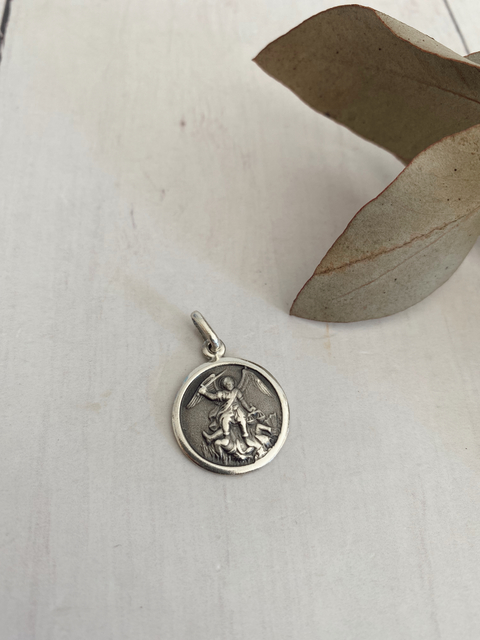 Medalla San Miguel Arcangel (plata)