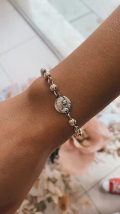 Pulsera decenario centro VN (plata) N5 en internet