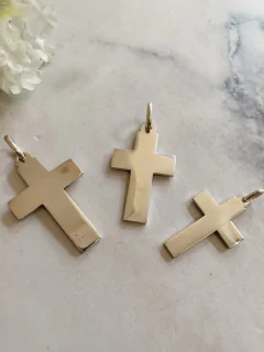 Cruz Lisa (plata) - tienda online