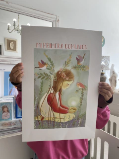 Cartel Comunión Estampitas VB (varios diseños) - comprar online