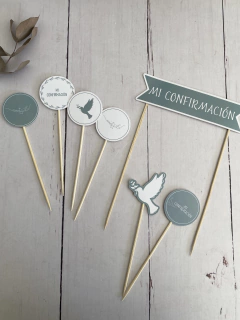Pack de Toppers Confirmación en internet