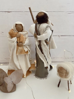 Pesebre retazos - Manantial de Luz