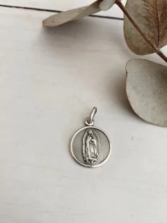 Medalla Virgen de Guadalupe (plata) - Manantial de Luz