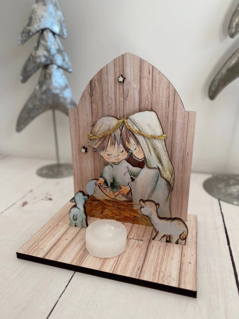 Altarcito Familia (con velita)