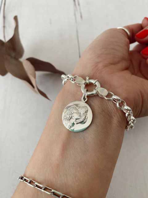 Pulsera madre (plata)
