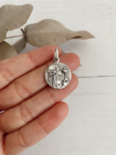 Medalla primera comunión (plata) - comprar online